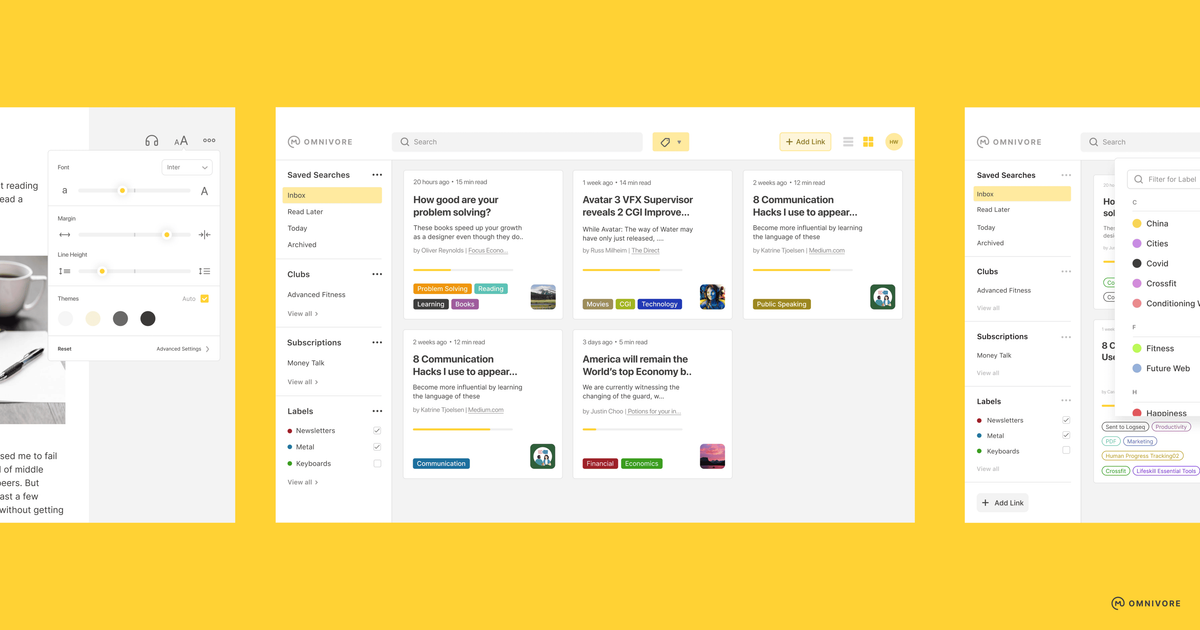 Google Keep からOmnivoreに乗り換え